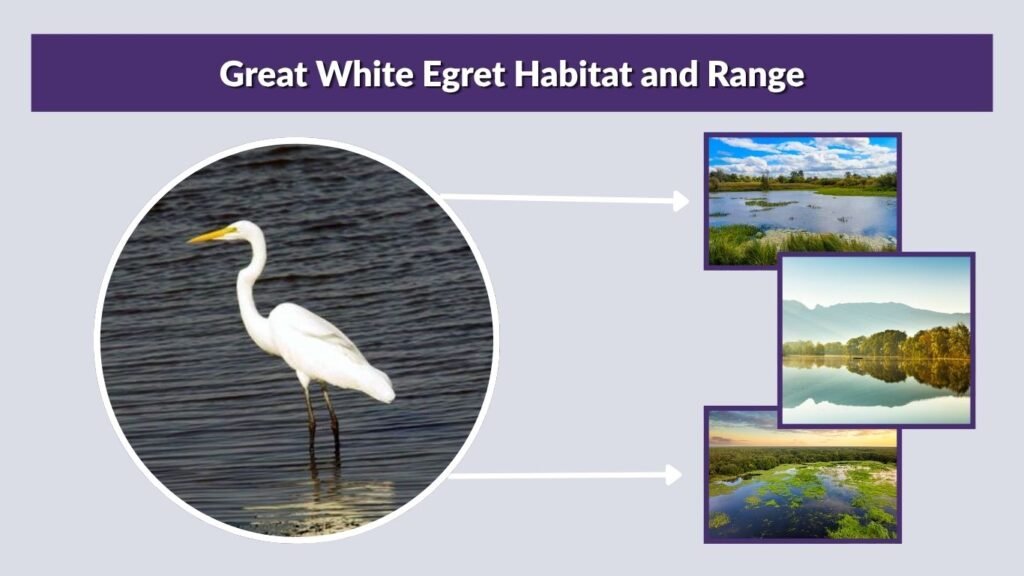 Great White Egret Habitat and Range