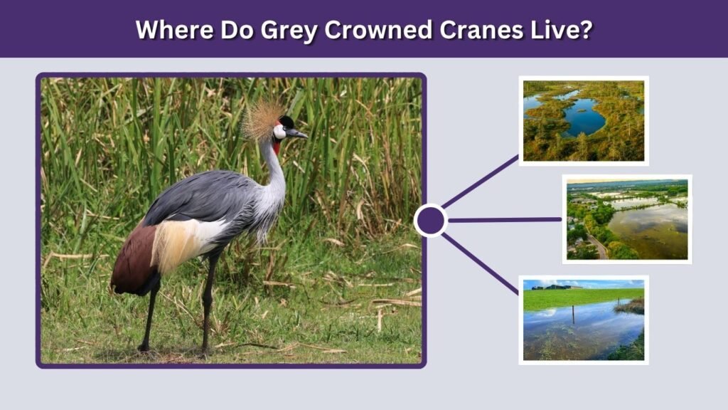 Where Do Grey Crowned Cranes Live?