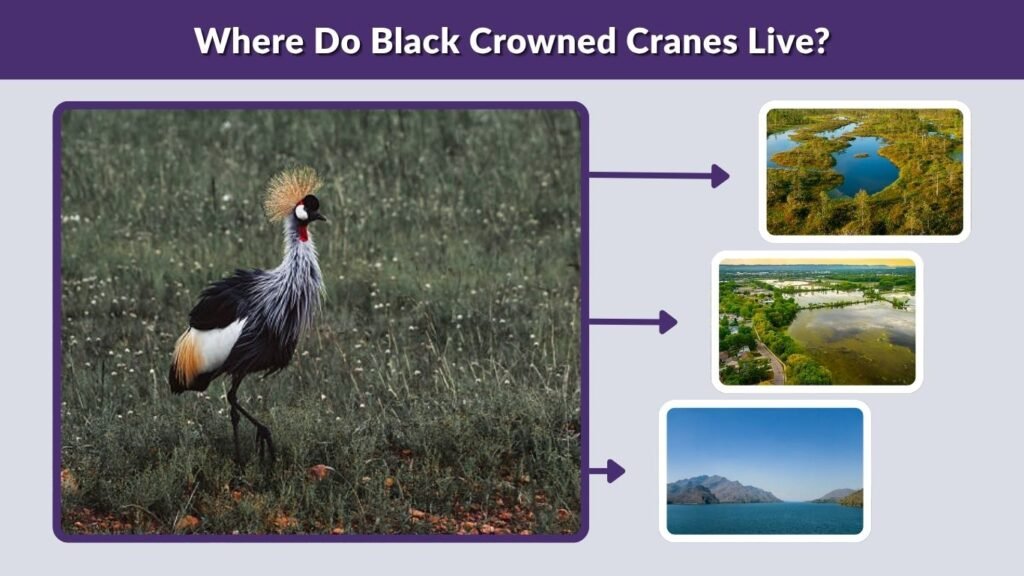 Where Do Black Crowned Cranes Live?