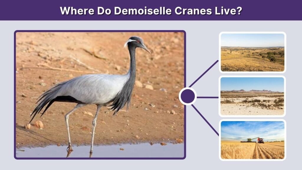 Where Do Demoiselle Cranes Live?
