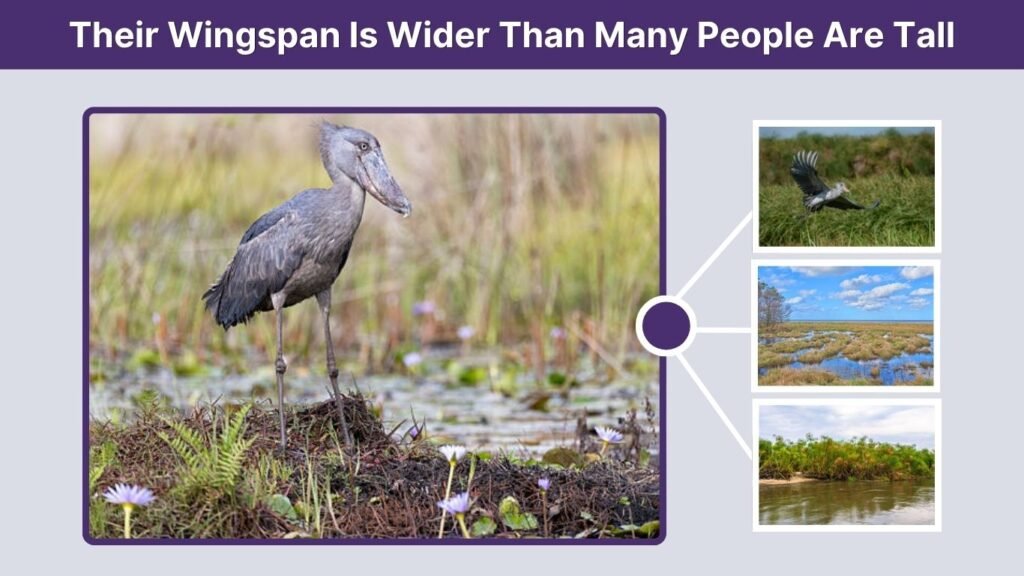Their Wingspan Is Wider Than Many People Are Tall
