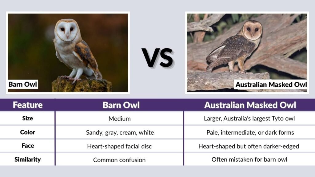 Australian Black Barn Owl