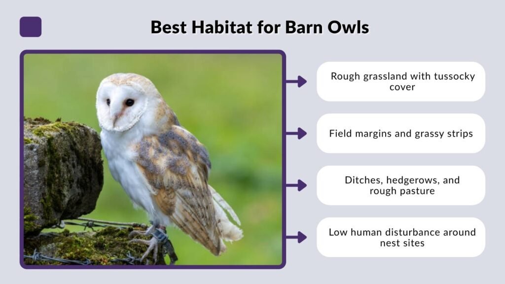 Best Habitat for Barn Owls