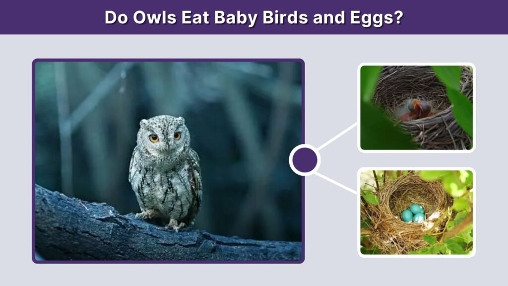 Do Owls Eat Baby Birds and Eggs?