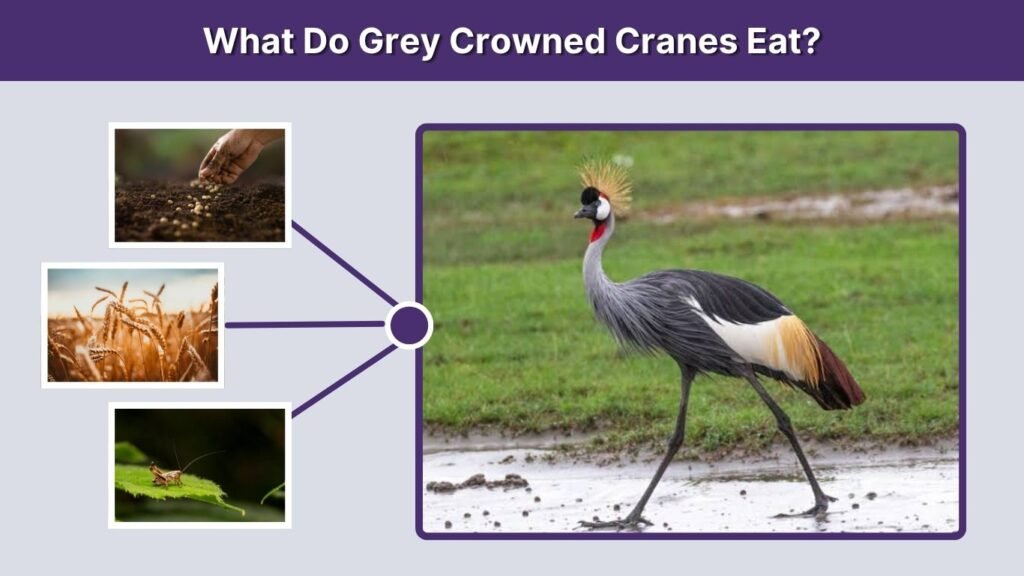 What Do Grey Crowned Cranes Eat?
