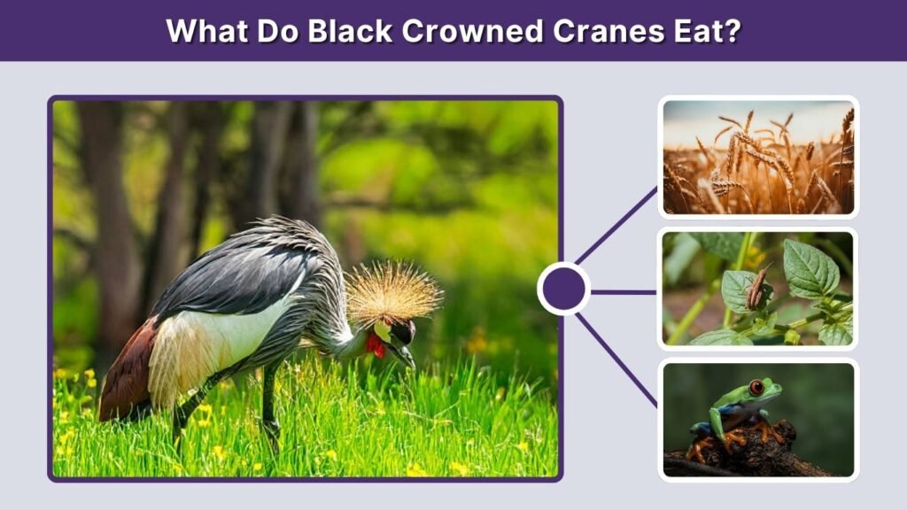 What Do Black Crowned Cranes Eat?