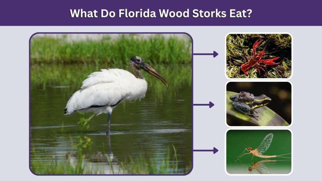 What Do Florida Wood Storks Eat?