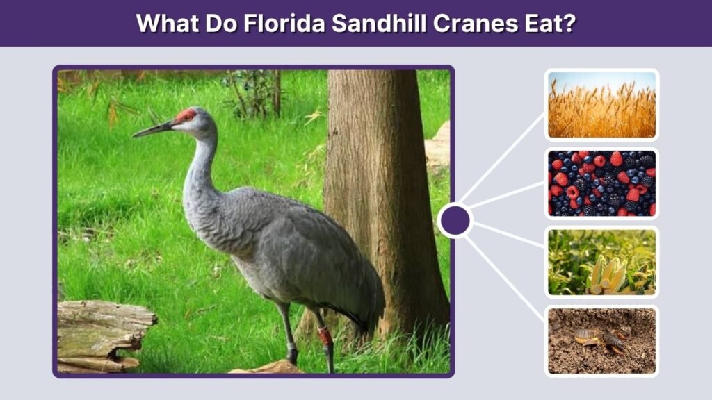 What Do Florida Sandhill Cranes Eat?