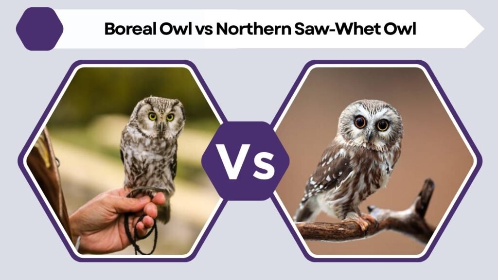 Boreal Owl vs Northern Saw-Whet Owl