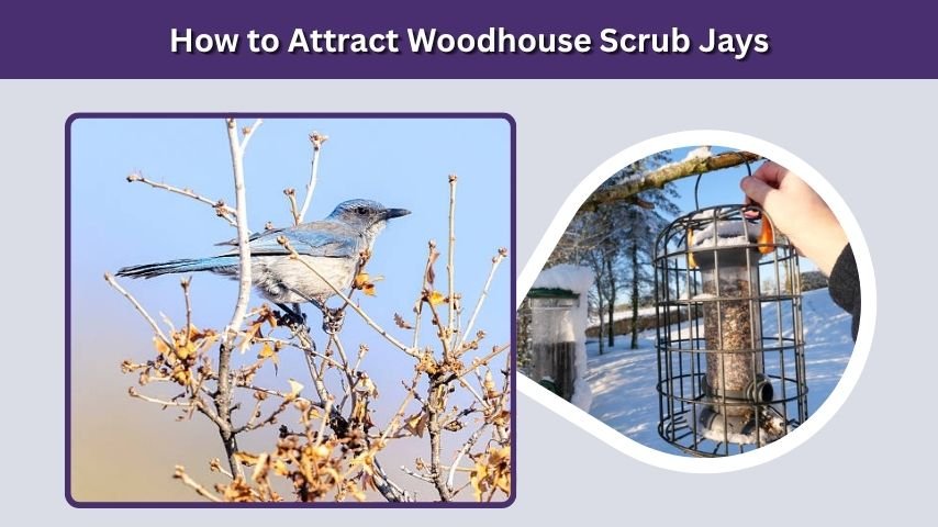 How to Attract Woodhouse Scrub Jays