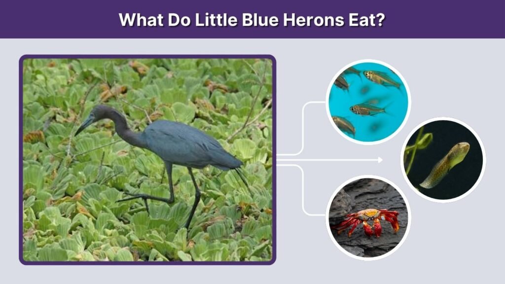 What Do Little Blue Herons Eat?