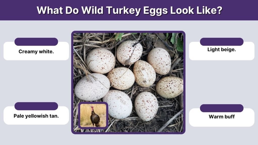 What Do Wild Turkey Eggs Look Like?