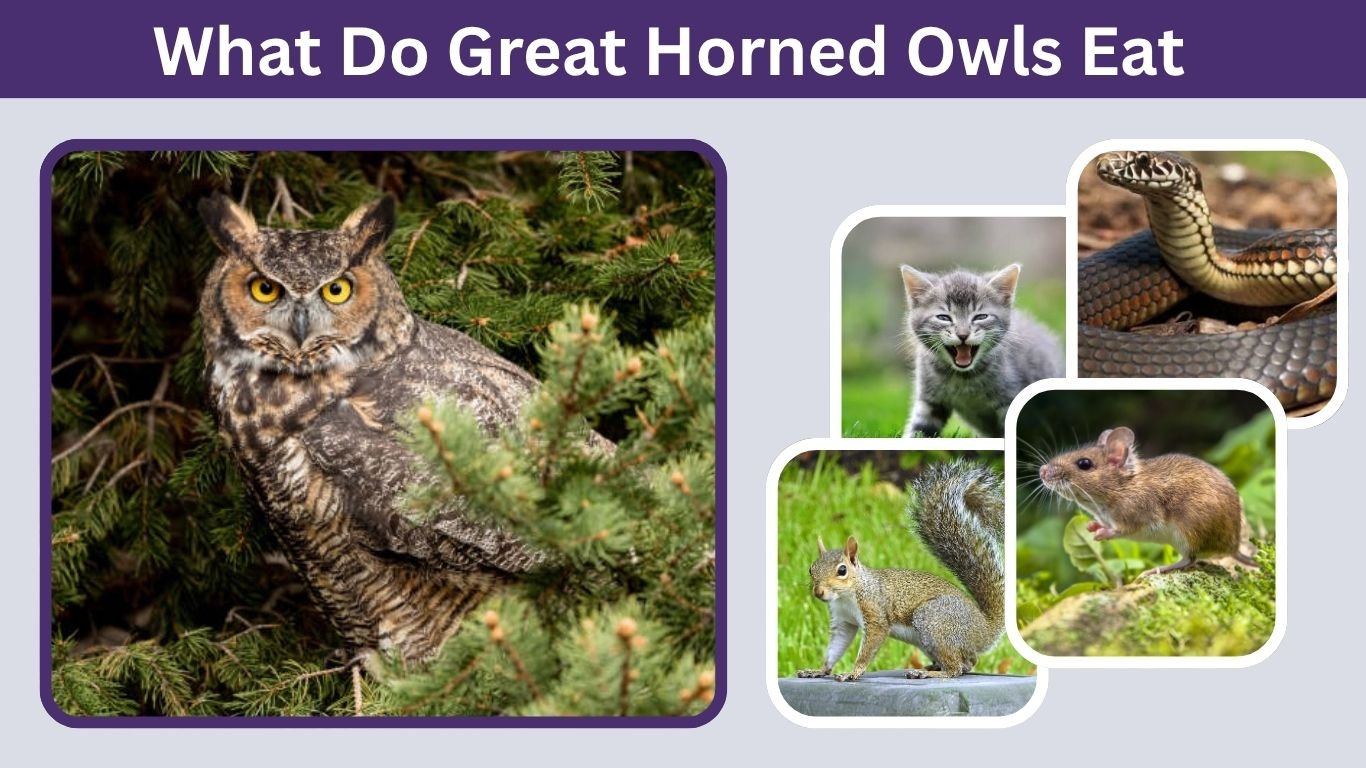 What Do Great Horned Owls Eat? Diet, Prey, and Predators