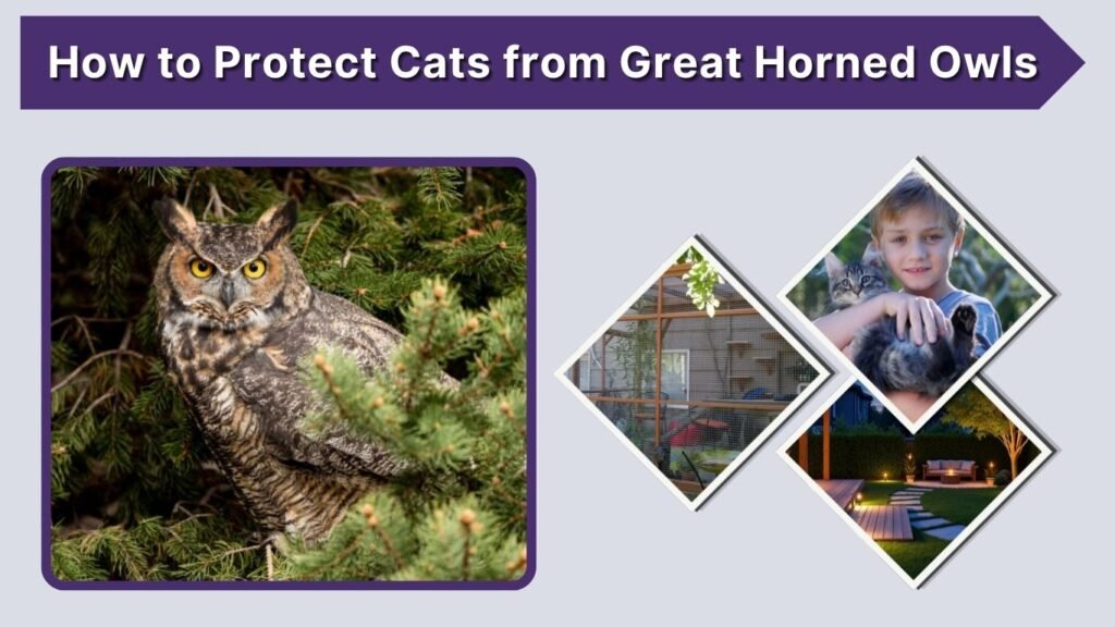 How to Protect Cats from Great Horned Owls