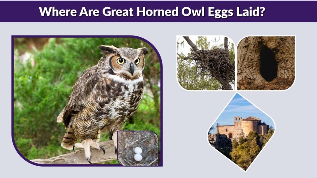Where Are Great Horned Owl Eggs Laid?