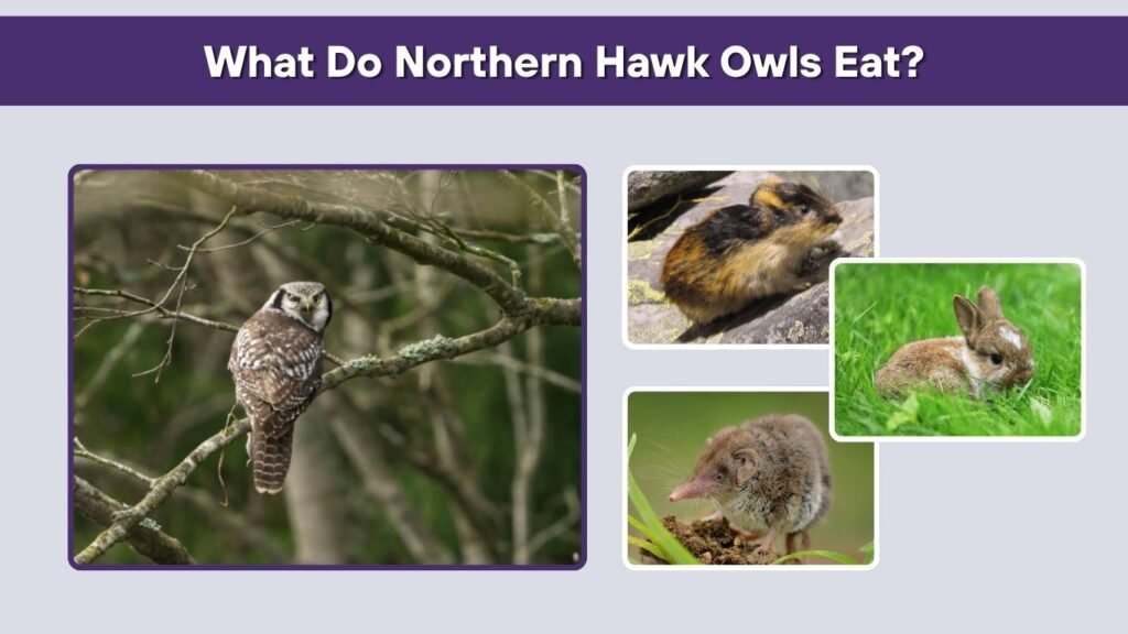 What Do Northern Hawk Owls Eat?