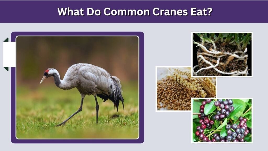 What Do Common Cranes Eat?