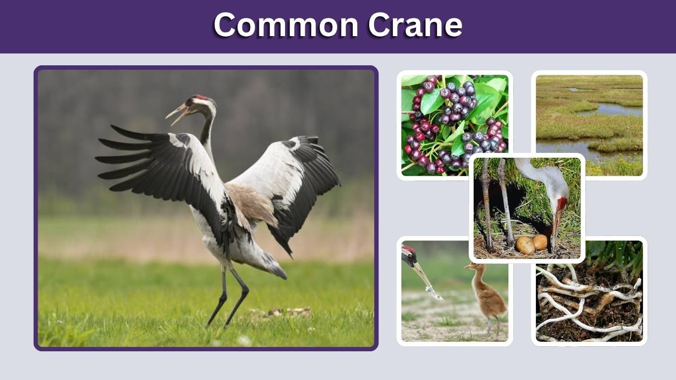 Common Crane: Size, Habitat, Diet, Migration, and Life Cycle