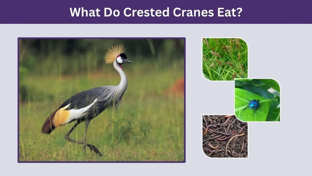 What Do Crested Cranes Eat?