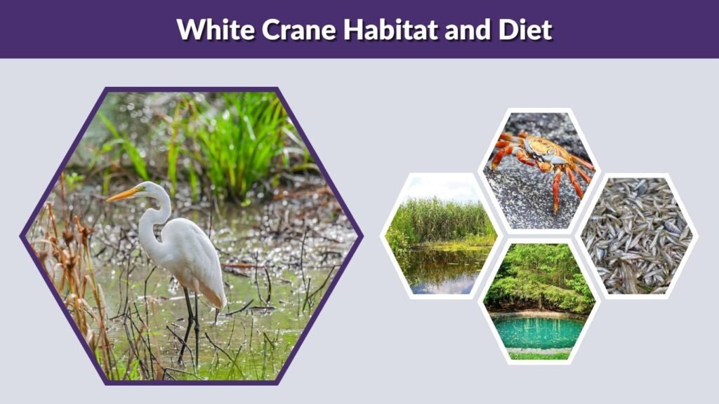 White Crane Habitat and Diet