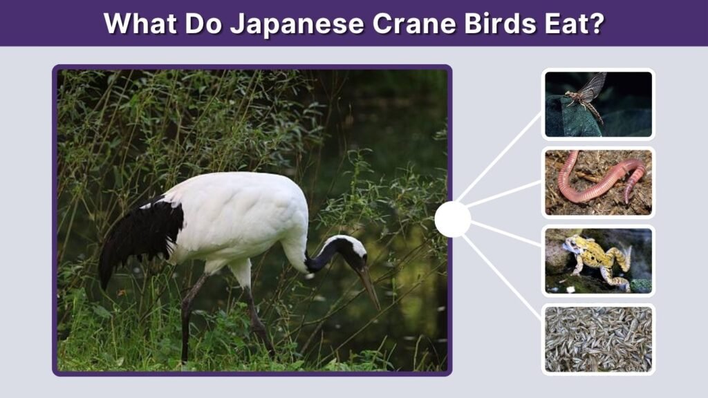 What Do Japanese Crane Birds Eat?