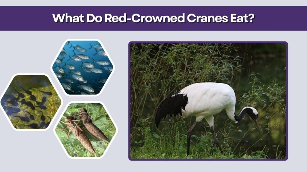 What Do Red-Crowned Cranes Eat?