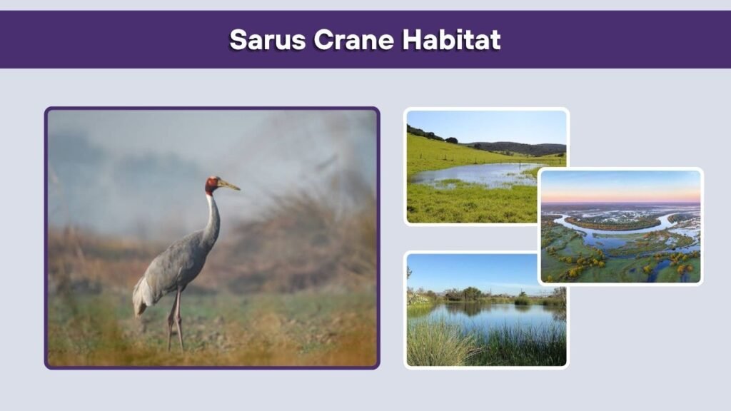 Sarus Crane Habitat