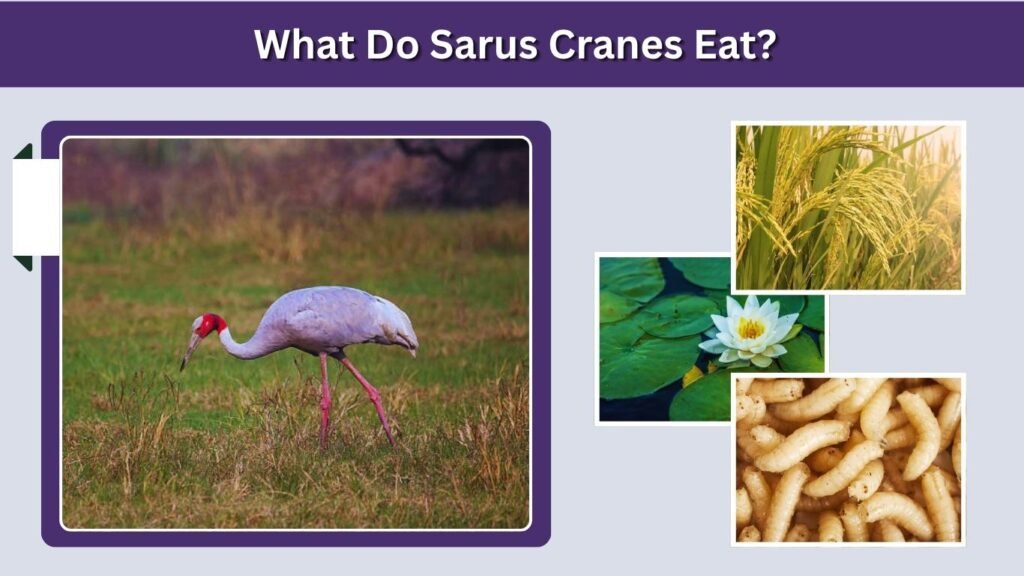 What Do Sarus Cranes Eat?