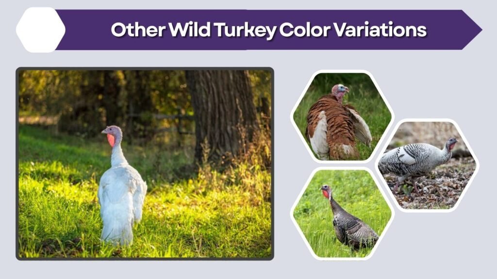 Other Wild Turkey Color Variations
