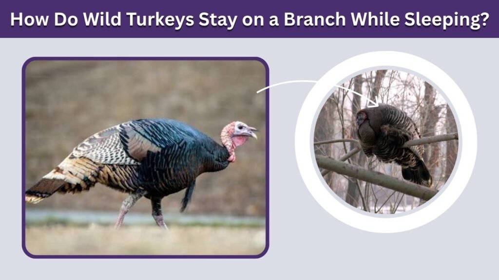 How Do Wild Turkeys Stay on a Branch While Sleeping?