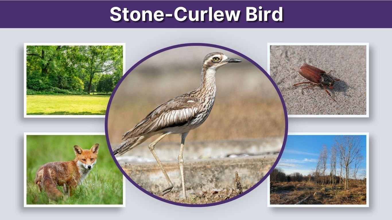 Stone-Curlew Bird: Call, Habitat, Diet & Facts