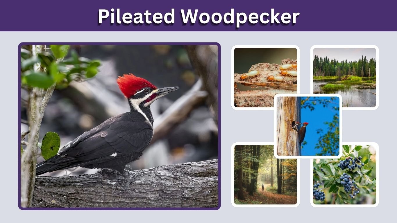 Pileated Woodpecker: Size, Call, Diet, Habitat & Facts