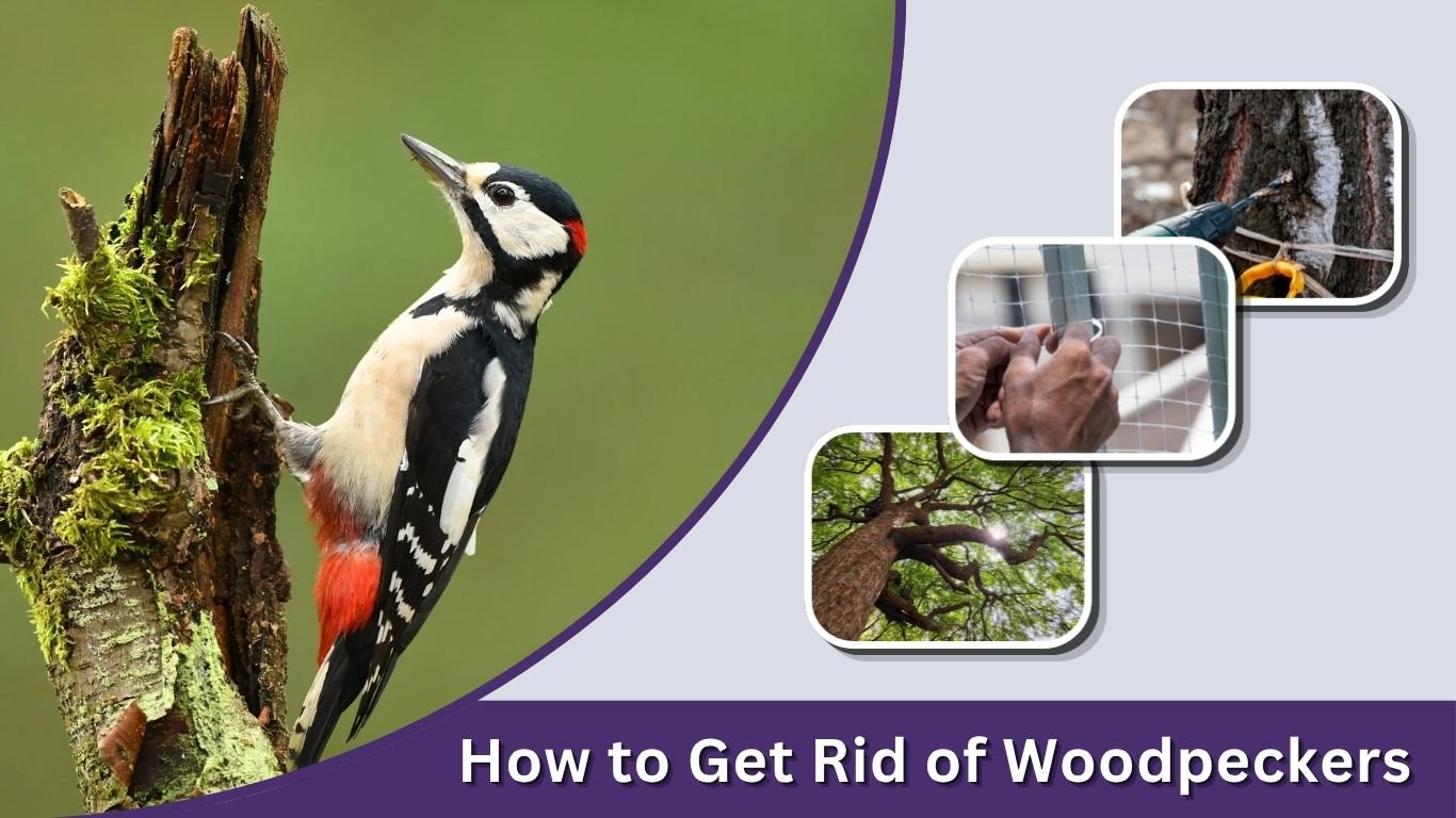 How to Get Rid of Woodpeckers Without Harming Them