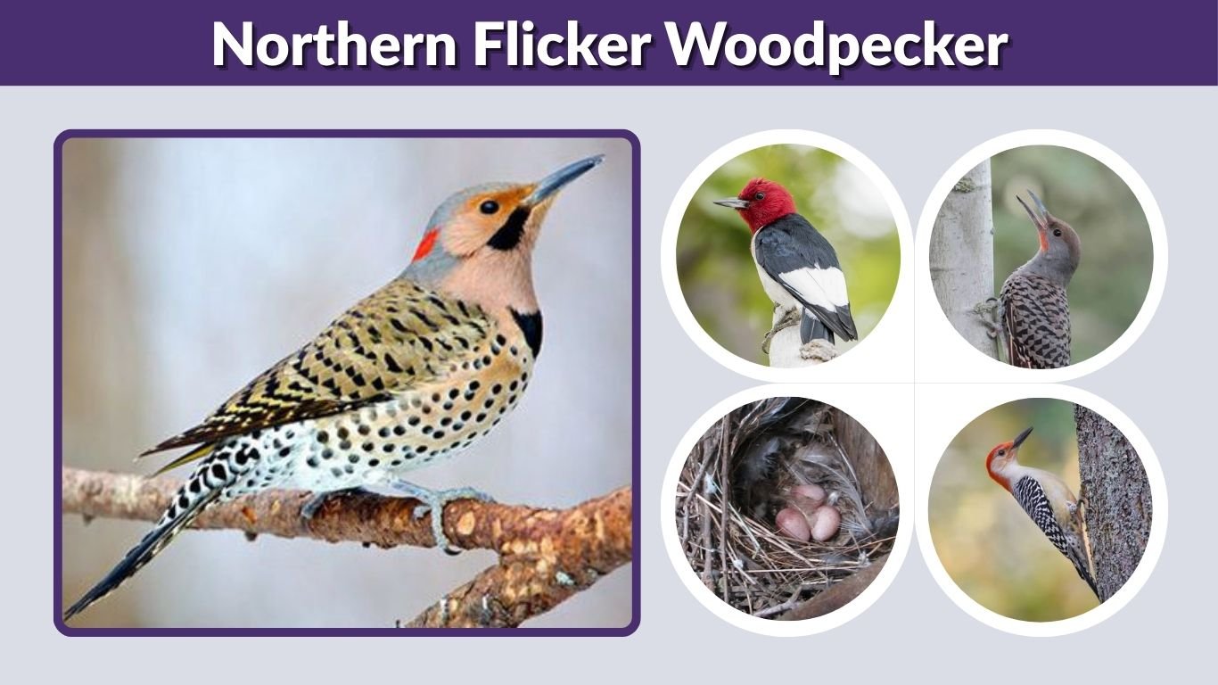 Northern Flicker Woodpecker: Id, Call, Diet, Habitat & Facts 