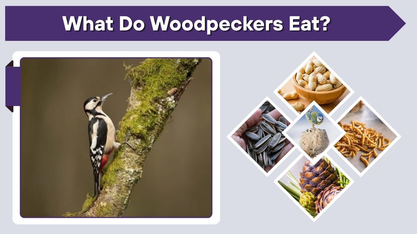 What Do Woodpeckers Eat? 10 Best Foods They Love