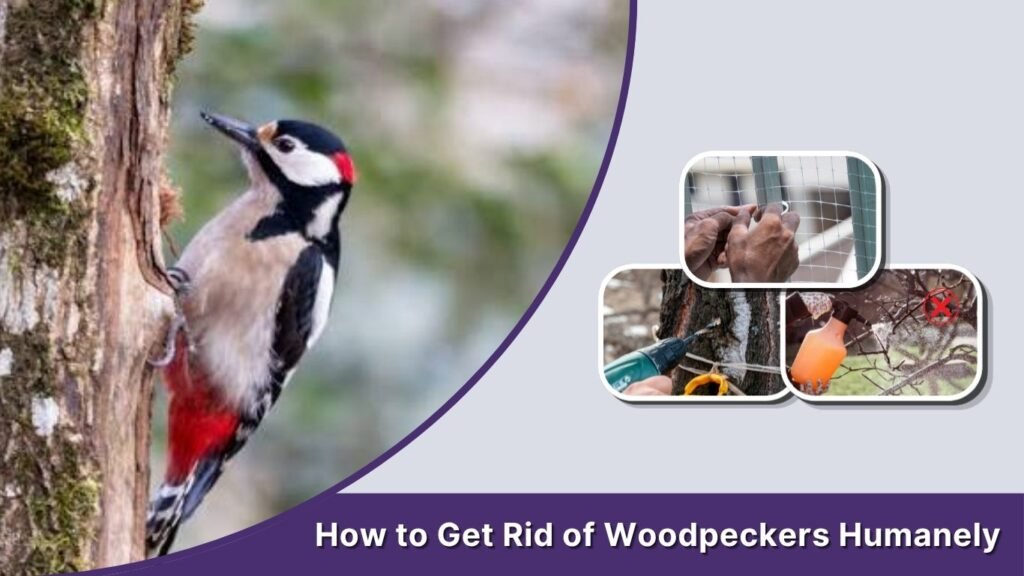 How to Get Rid of Woodpeckers Humanely