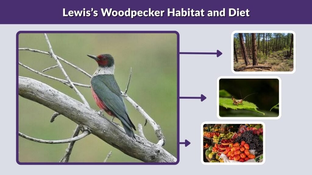 Lewis’s Woodpecker Habitat and Diet