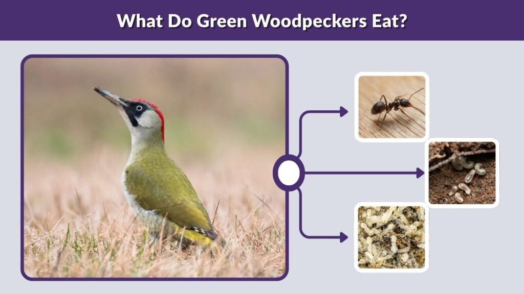 What Do Green Woodpeckers Eat?