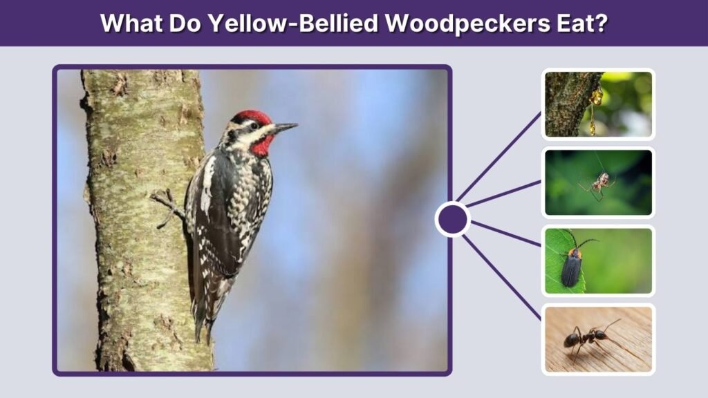 What Do Yellow-Bellied Woodpeckers Eat?