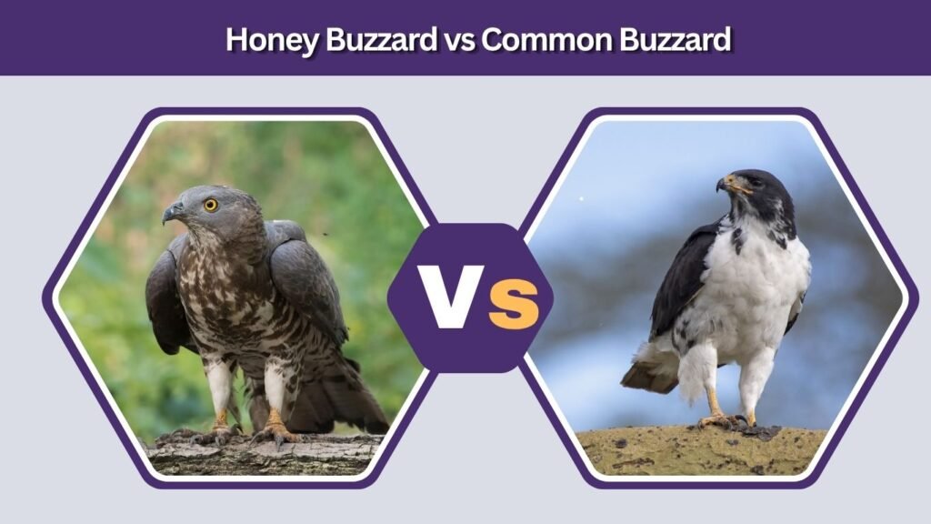 Honey Buzzard vs Common Buzzard