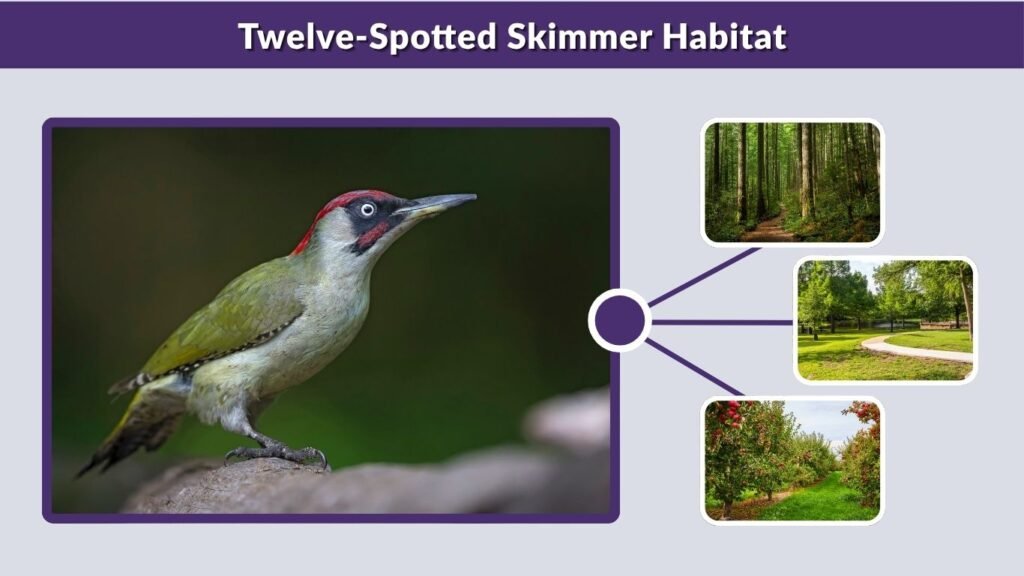 Green Woodpecker Habitat and Range