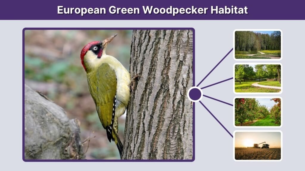 European Green Woodpecker Habitat