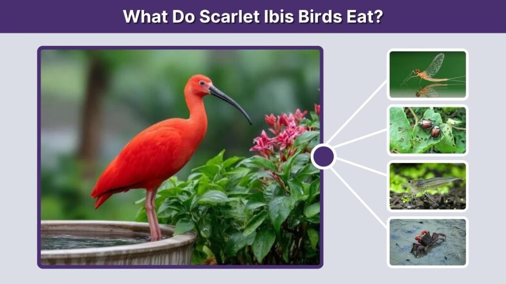What Do Scarlet Ibis Birds Eat?