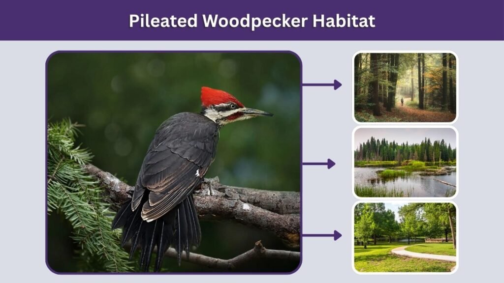Pileated Woodpecker Habitat