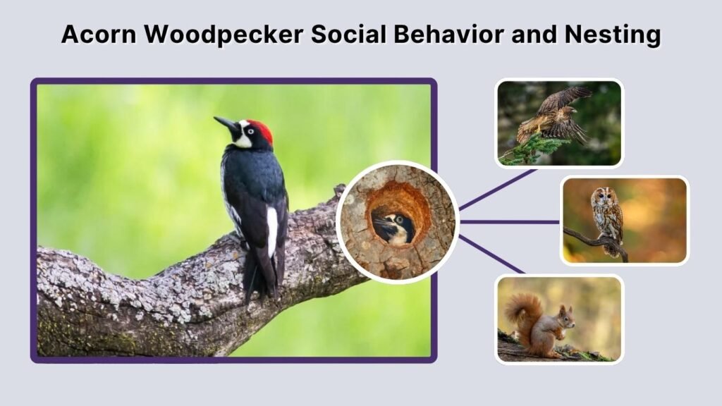 Acorn Woodpecker Social Behavior and Nesting