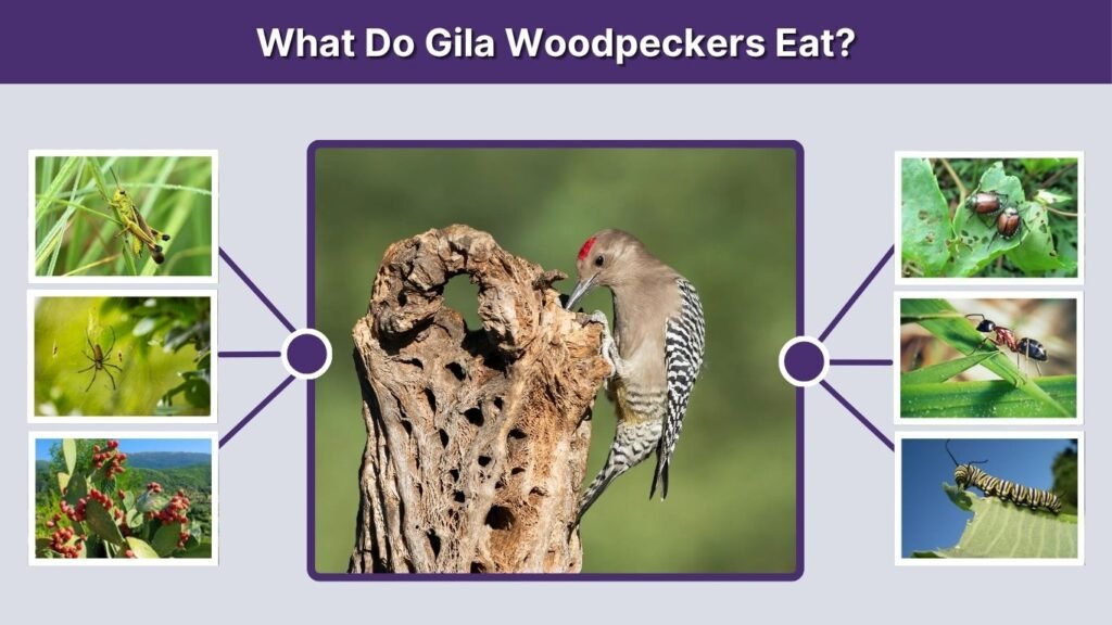 What Do Gila Woodpeckers Eat?