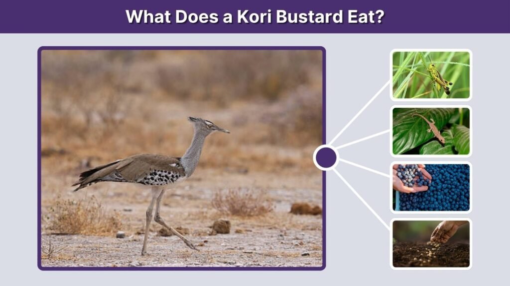 What Does a Kori Bustard Eat?