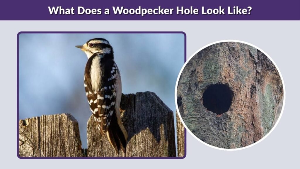 What Does a Woodpecker Hole Look Like?