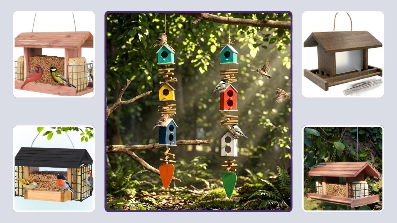 10 Best Wood Bird Feeders for Your Backyard