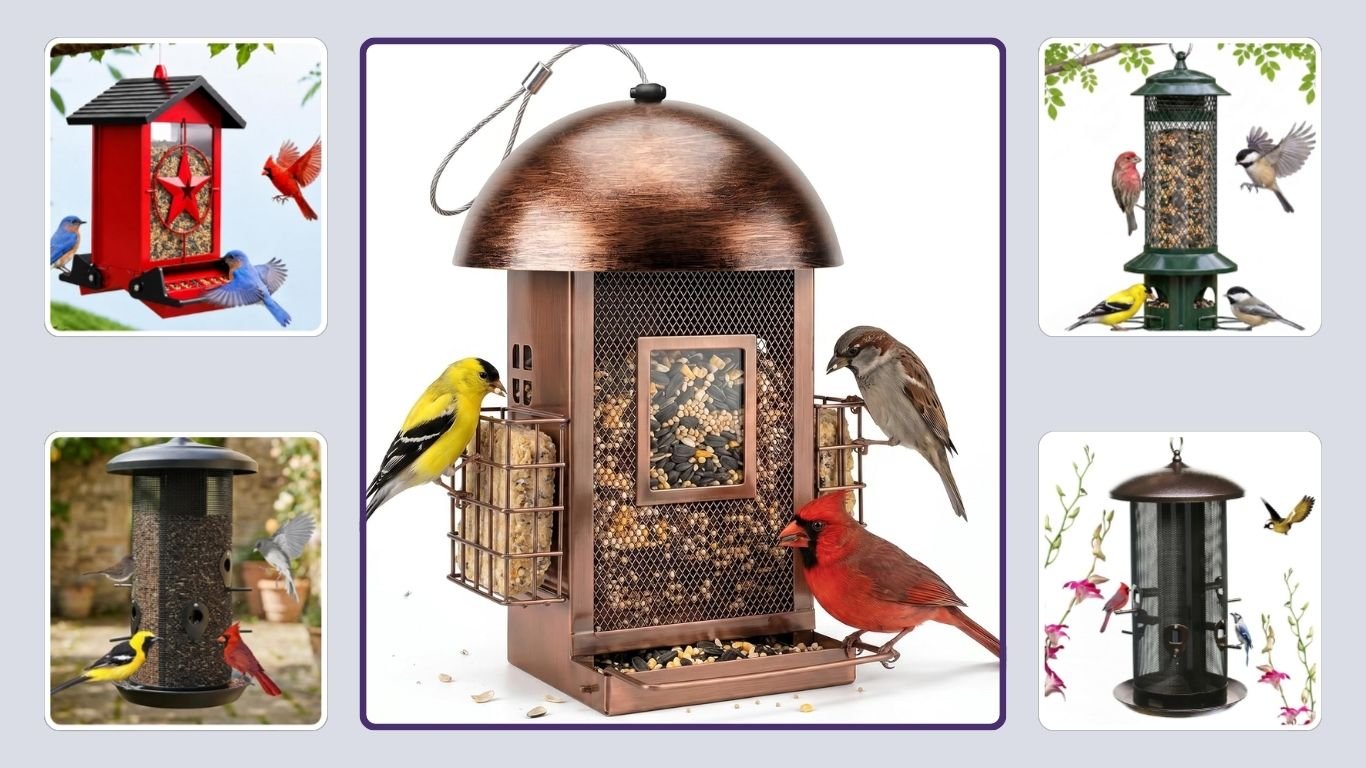 8 Best Metal Bird Feeders for Your Backyard in 2026